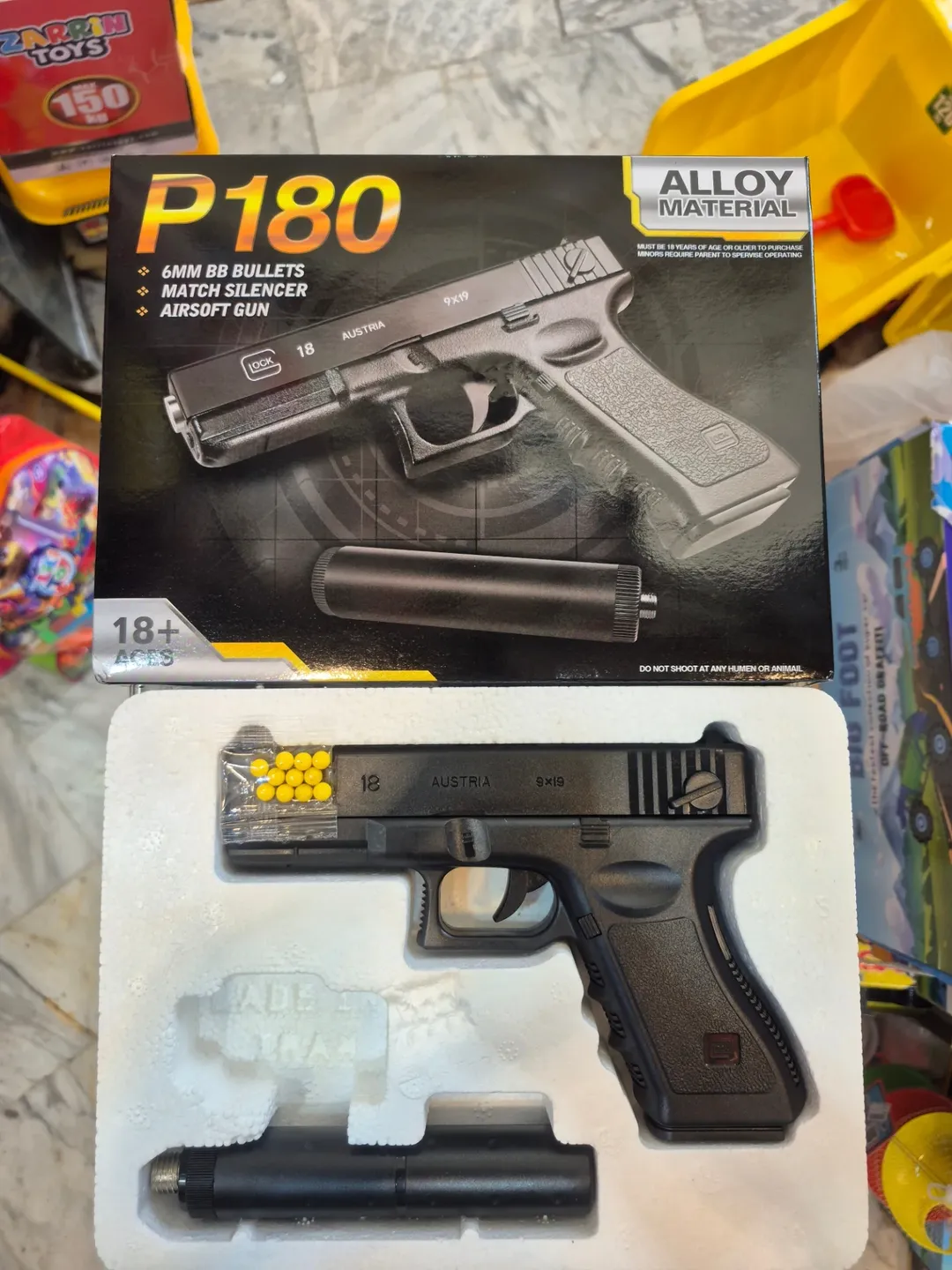 تفنگ کلت ساچمه ایی 2_p180 لوله خفه کن دار کد ۳۶۱۸